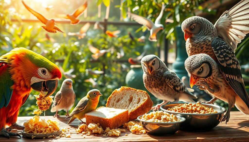 Errores alimentarios aves Errores alimentarios aves