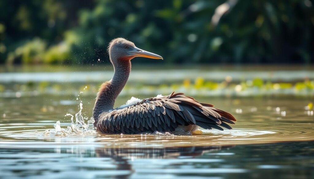 Técnicas de baño para aves grandes Técnicas de baño para aves grandes