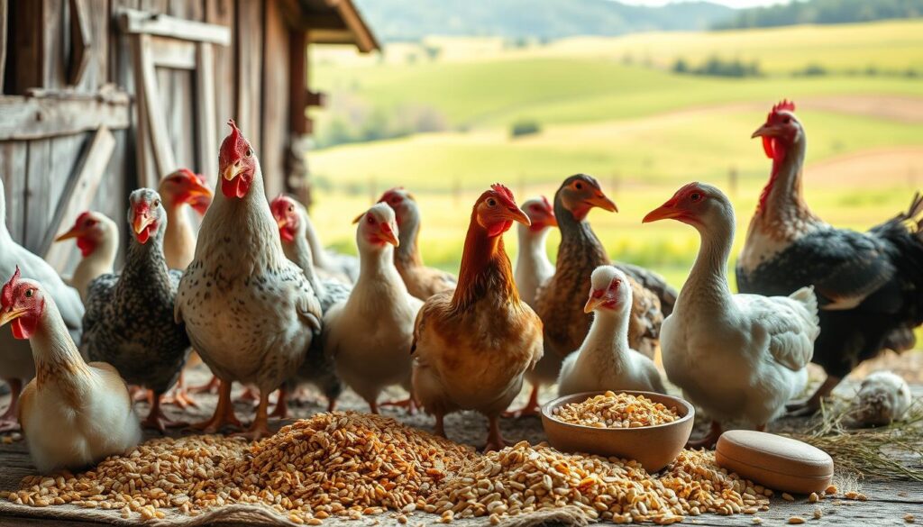 necesidades proteicas aves domésticas