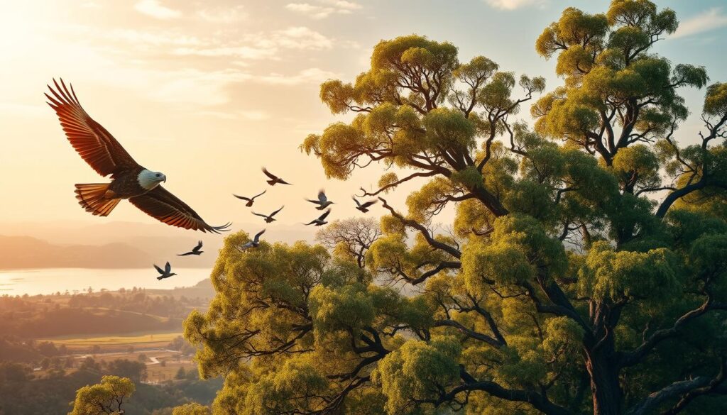 adaptación aves