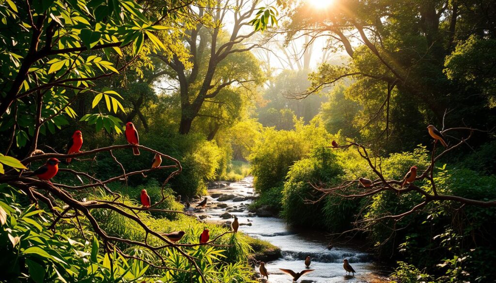 ecología de aves
